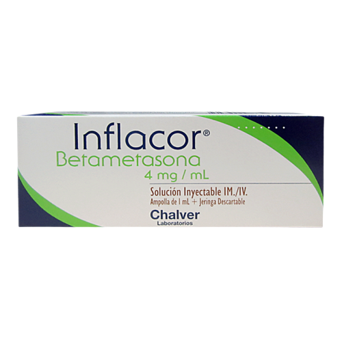 INFLACOR 4 MG X 1 AMP