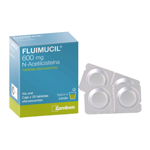 FLUIMUCIL TAB EFER 600 MG X 20