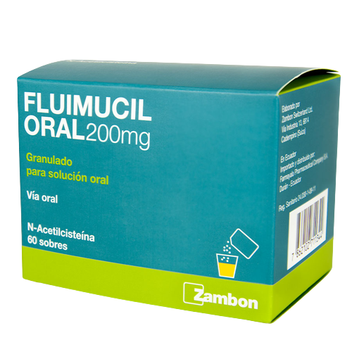 FLUIMUCIL ORAL SOB X 200 MG X 60