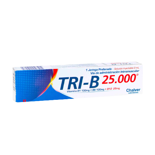 TRI-B 25000 AMPOLLA X1 PRELLENADA