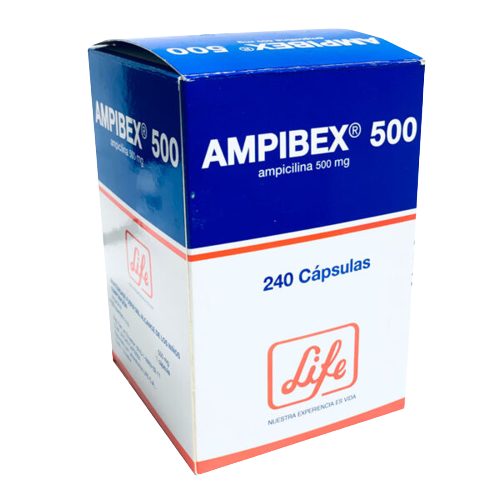 AMPIBEX 500 MG CAJA X 240 CAPS