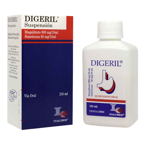 DIGERIL SUSP 200 ML