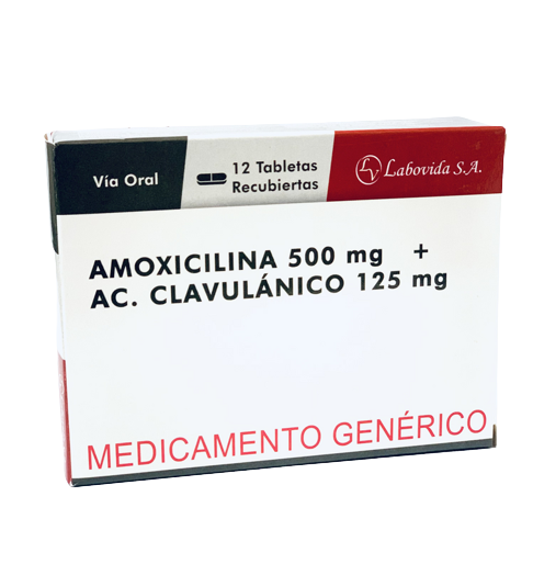 AMOXICILINA 500+ ACD CLAV