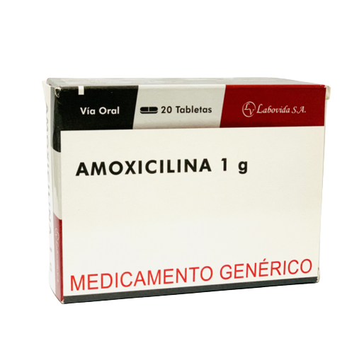 AMOXICILINA 1 GR X 20 TAB