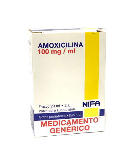 AMOXICILINA 100MG GOTAS PED