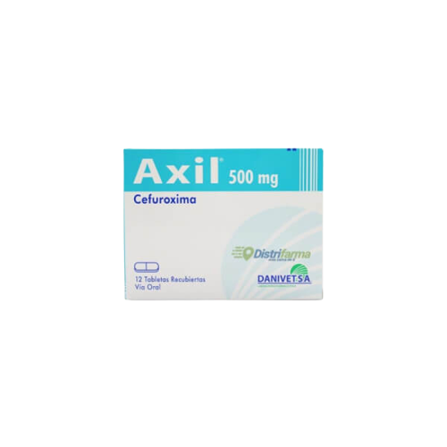 AXIL DE 500 MG CAJA X 12 TAB