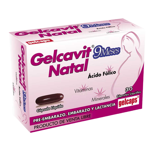 GELCAVIT NATAL 9 MESES CAP LIQ X30