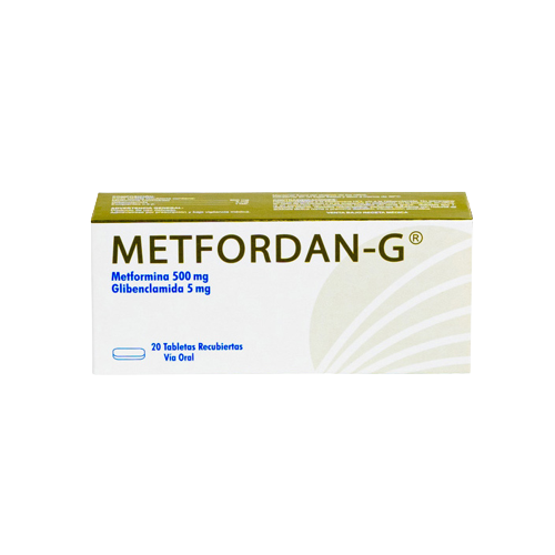 METFORDAN-G 500 CAJA X20