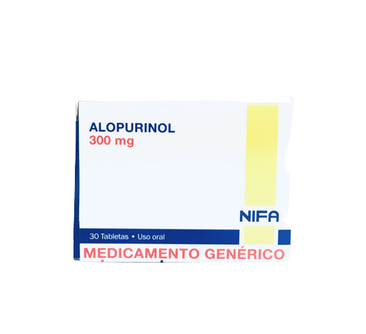 ALOPURINOL 300MG CAJA X 20 TAB