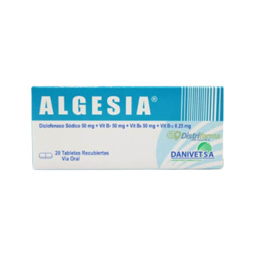 ALGESIA 50 MG CAJA X20 TABL