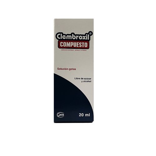 CLEMBROXIL COMP GTAS 20 ML