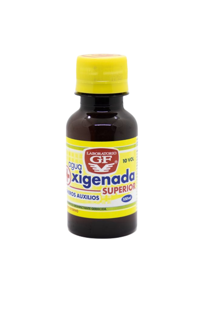 AGUA OXIGENADA 100 ML PAQ X6