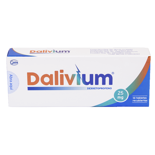 DALIVIUM 25 MG X 10 TAB