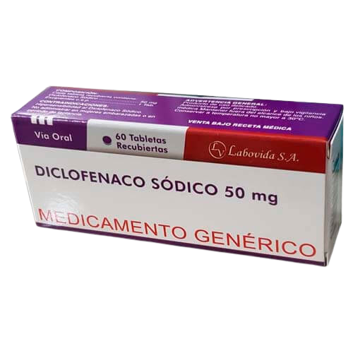 DICLOFENACO SODICO 50 MG X 60 TAB