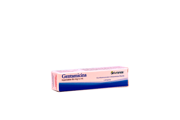 GENTAMICINA AMP DE 80MG 2ML