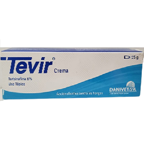 TEVIR CREMA 1% DE15G TERBINAFINA