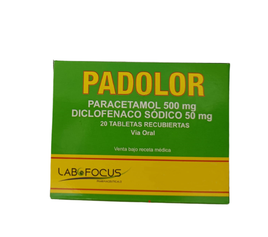 PADOLOR TABLETA X 20