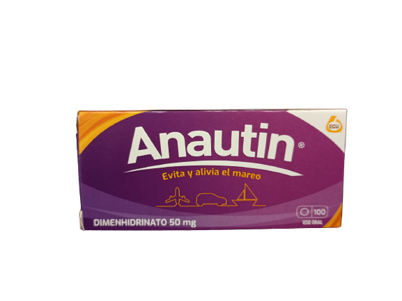 ANAUTIN 50MG CAJA X 100 TABL