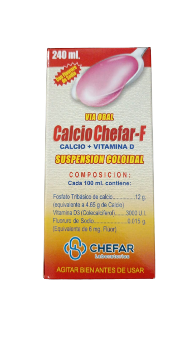 CALCIO CHEFAR F X 240ML