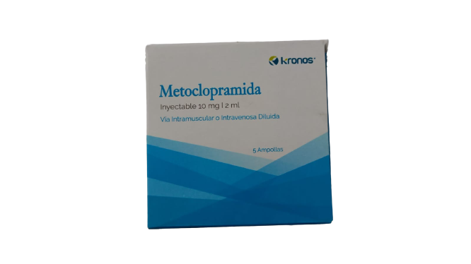 METOCLOPRAMIDA AMP 10MG X5