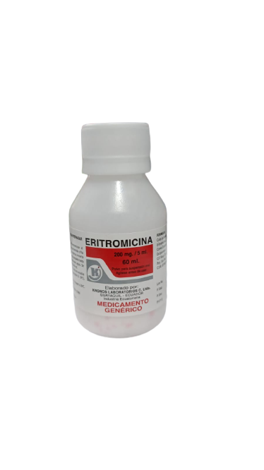 ERITROMICINA SUSP 200 MG