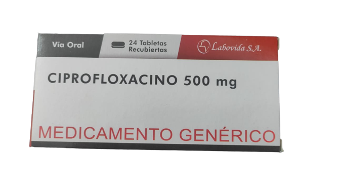 CIPROFLOXACINA TB 500 MG X 24