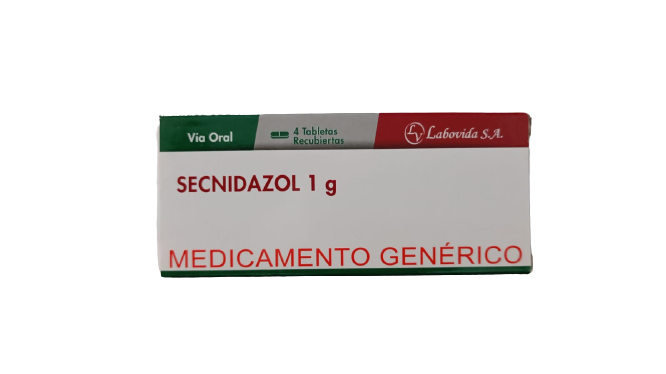 SECNIDAZOL1 G CAJA X 4 TABL