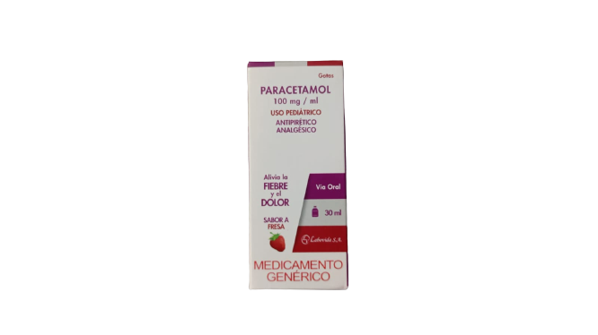 PARACETAMOL GOTAS 100MG/30ML