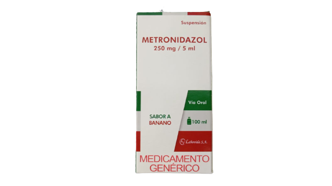 METRONIDAZOL 250 MG SUSPENSION