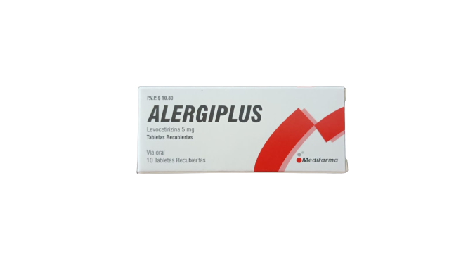 ALERGIPLUS 5MG CAJA X 10 TAB