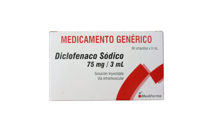 DICLOFENACO SODICO 75MG X 50