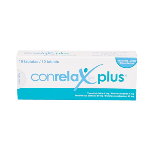 CONRELAX PLUS TAB 4 MG X 10