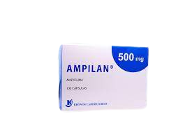 AMPILAN CAP 500 MG X 100