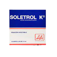 SOLETROL K AMP 10ml x10