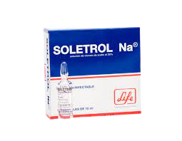 SOLETROL NA AMP 10ml x10