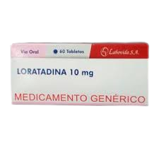 LORATADINA 10 MG X 60 TABLETAS