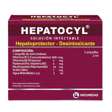 HEPATOCYL 2 ML X 5 AMP