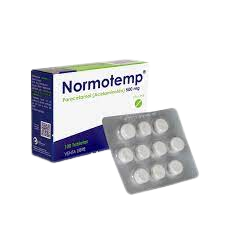 NORMOTEMP 500 MG CAJA X100