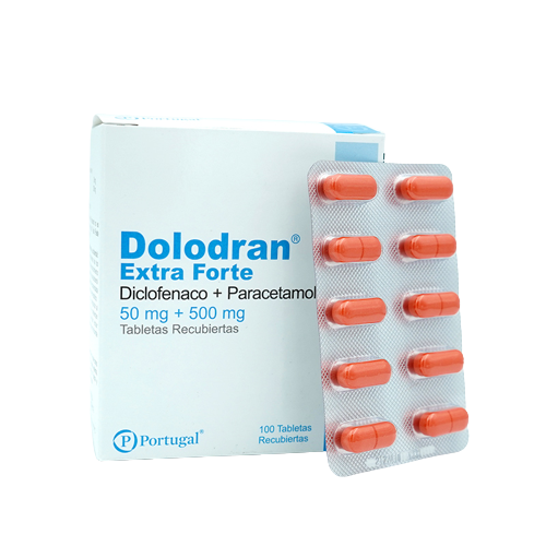 DOLODRAN FORTE 500MG X 100