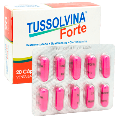 TUSSOLVINA FORTE CAJ X20 CAPS