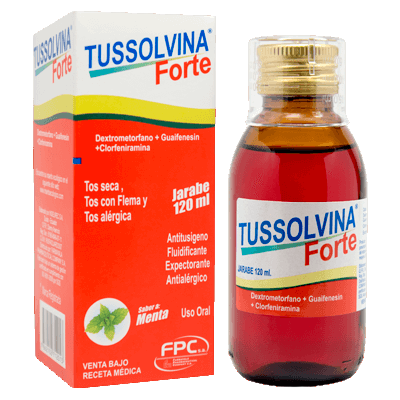 TUSSOLVINA FORTE 120 ML JARABE