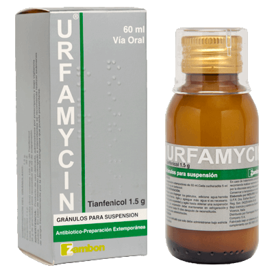 URFAMYCIN SUSP 60 ML/ 1.5 G