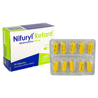 NIFURYL RETARD 100 MG X 30 CAP