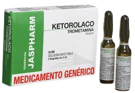 KETOROLACO AMP 60 MG X 3