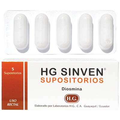 SINVEN SUPOSITRIO CAJA X 5