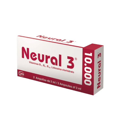 NEURAL-3 DE 10.000 MG X 1 AMP