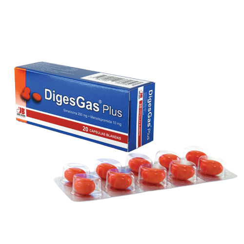 DIGESGAS PLUS CAJA X 20 CAPS