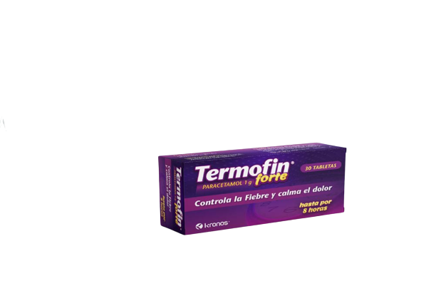 TERMOFIN FORTE 1 GM CAJ X 30 TAB